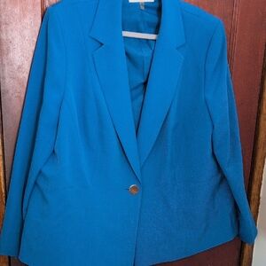 Kasper Vibrant Blue Blazer